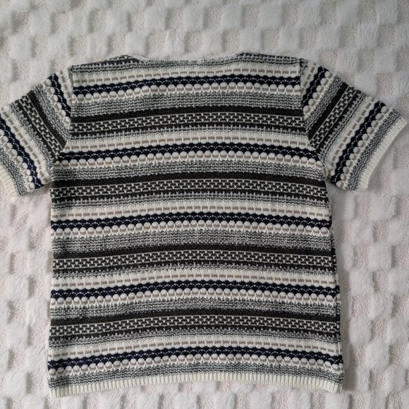 Vintage striped crochet tee - Picture 9 of 9